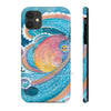 Octopus Kraken Rainbow Teal Dance Watercolor Art Case Mate Tough Phone Cases Iphone 11