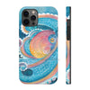 Octopus Kraken Rainbow Teal Dance Watercolor Art Case Mate Tough Phone Cases Iphone 12 Pro Max