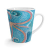 Octopus Kraken Rainbow Teal Dance Watercolor Art Latte Mug Mug