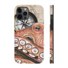 Octopus Pale Red Compass Vintage Map Beige Nautical Case Mate Tough Phone Cases Iphone 12 Pro Max