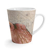 Octopus Pale Red Compass Vintage Map Beige Nautical Latte Mug Mug