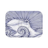 Octopus Purple Blue Nautical Bath Mat Small 24X17 Home Decor