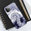 Octopus Purple Blue Tentacle Ink Case Mate Tough Phone Cases