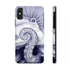 Octopus Purple Blue Tentacle Ink Case Mate Tough Phone Cases Iphone X