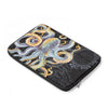 Octopus Steel Blue Vintage Map Laptop Sleeve