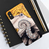 Octopus Tentacle Sun Vintage Map Case Mate Tough Phone Cases