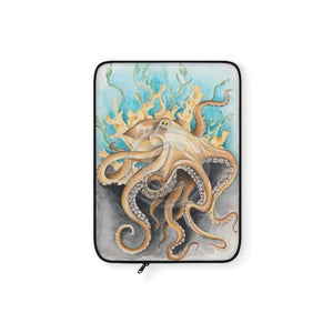 Octopus Tentacles Algae Watercolor Laptop Sleeve 15