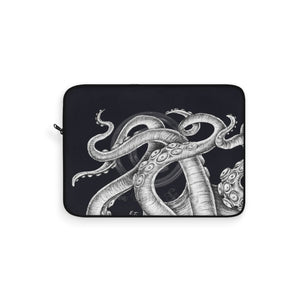 Octopus Tentacles Black Ink Laptop Sleeve 15