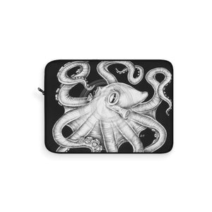 Octopus Tentacles Black Ink Laptop Sleeve 15