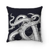 Octopus Tentacles Black Ink Square Pillow 14 X Home Decor