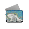 Octopus Tentacles Blue Ink Laptop Sleeve