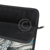 Octopus Tentacles Blue Ink Laptop Sleeve