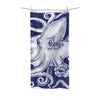 Octopus Tentacles Blue Polycotton Towel 30X60 Home Decor