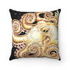 Octopus Tentacles Bubbles Ink Square Pillow Home Decor
