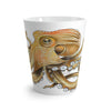 Octopus Tentacles Burnt Orange White Art Latte Mug Mug