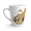 Octopus Tentacles Burnt Orange White Art Latte Mug Mug