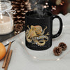 Octopus Tentacles Burnt Orange White Art Mug 11Oz Mug