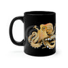 Octopus Tentacles Burnt Orange White Art Mug 11Oz Mug