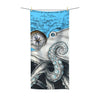 Octopus Tentacles Compass Blue Polycotton Towel 36X72 Home Decor
