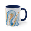 Octopus Tentacles Detail Watercolor On White Art Accent Coffee Mug 11Oz