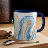 Octopus Tentacles Detail Watercolor On White Art Accent Coffee Mug 11Oz