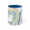 Octopus Tentacles Detail Watercolor On White Art Accent Coffee Mug 11Oz