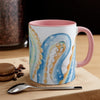 Octopus Tentacles Detail Watercolor On White Art Accent Coffee Mug 11Oz