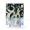 Octopus Tentacles Galaxy Ink Shower Curtain 71 × 74 Home Decor