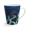 Octopus Tentacles Galaxy Watercolor Ink Latte Mug