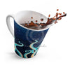 Octopus Tentacles Galaxy Watercolor Ink Latte Mug