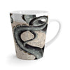 Octopus Tentacles Gray Map Latte Mug 12Oz Mug