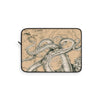 Octopus Tentacles Sepia Vintage Map Ink Laptop Sleeve 15