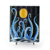 Octopus Tentacles Starry Night Moon Shower Curtains 71 X 74 Home Decor