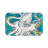 Octopus Tentacles Teal Ink Bath Mat Large 34X21 Home Decor