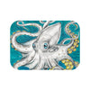 Octopus Tentacles Teal Ink Bath Mat Small 24X17 Home Decor