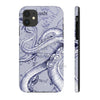 Octopus Tentacles Vintage Map Purple Ink Case Mate Tough Phone Cases Iphone 11