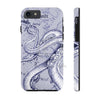 Octopus Tentacles Vintage Map Purple Ink Case Mate Tough Phone Cases Iphone 7 8