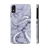 Octopus Tentacles Vintage Map Purple Ink Case Mate Tough Phone Cases Iphone Xr