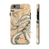 Octopus Tentacles Vintage Map Sepia Ink Case Mate Tough Phone Cases Iphone 6/6S