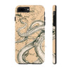 Octopus Tentacles Vintage Map Sepia Ink Case Mate Tough Phone Cases Iphone 7 Plus 8