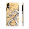 Octopus Tentacles Vintage Map Sun Ink Case Mate Tough Phone Cases Iphone Xr