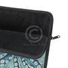 Octopus Vintage Map Compass Teal Laptop Sleeve