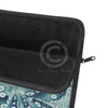 Octopus Vintage Map Compass Teal Laptop Sleeve