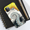 Octopus Yellow Tentacle Ink Case Mate Tough Phone Cases