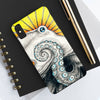 Octopus Yellow Tentacle Ink Case Mate Tough Phone Cases
