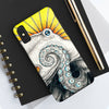 Octopus Yellow Tentacle Ink Case Mate Tough Phone Cases