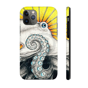 Octopus Yellow Tentacle Ink Case Mate Tough Phone Cases Iphone 11 Pro