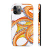 Orange Octopus Dance Ink Art Case Mate Tough Phone Cases Iphone 11 Pro