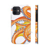 Orange Octopus Dance Ink Art Case Mate Tough Phone Cases Iphone 12