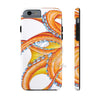 Orange Octopus Dance Ink Art Case Mate Tough Phone Cases Iphone 6/6S